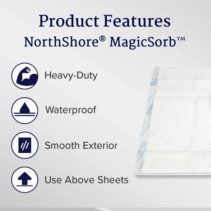 NorthShore MagicSorb Super-Absorbent Disposable Underpads