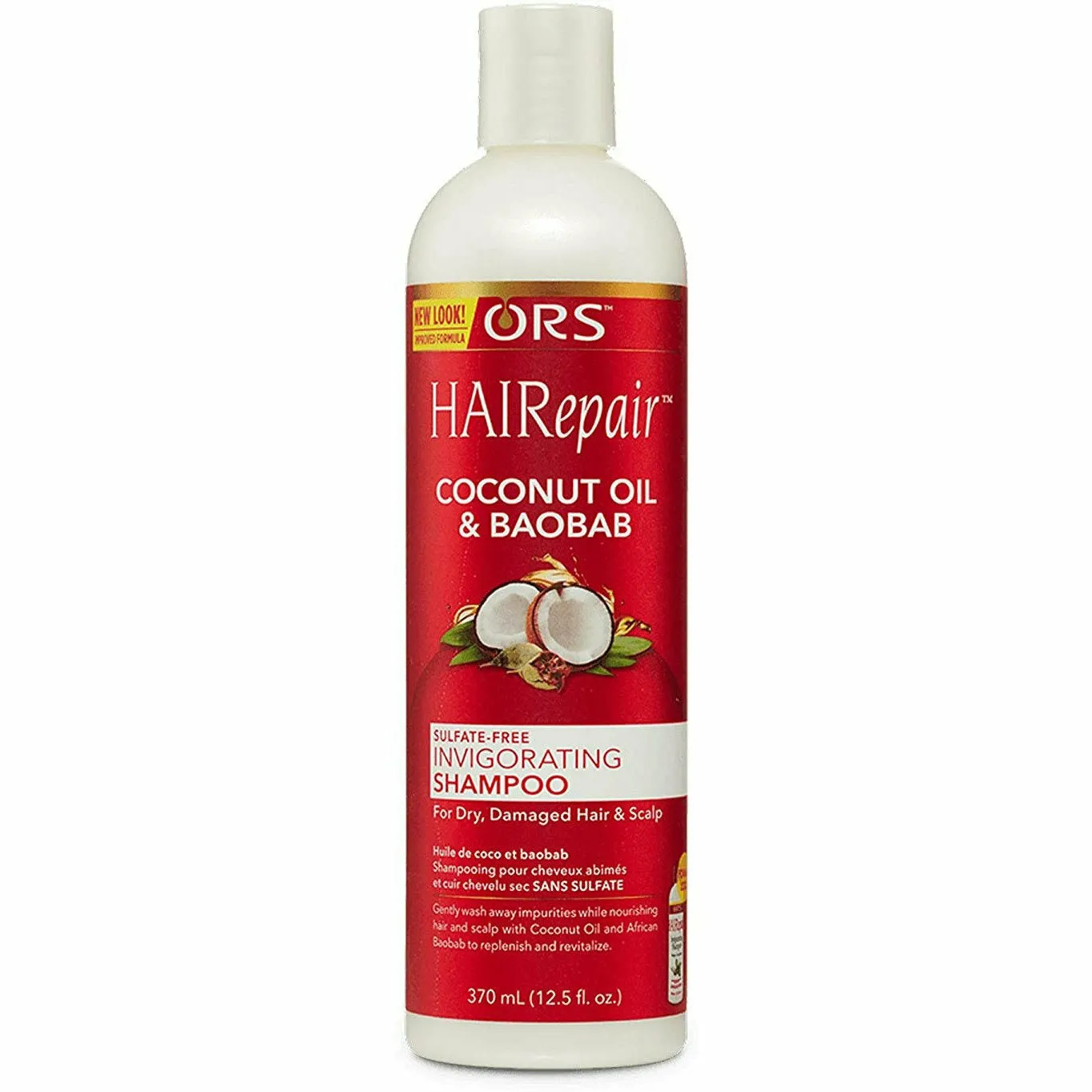 ORS: Coconut Oil & Baobab Invigorating Shampoo 12.5oz