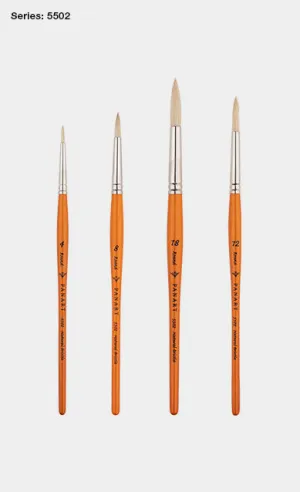 PANART CAMPUS BRISTLE ROUND SH BRUSH 502-14