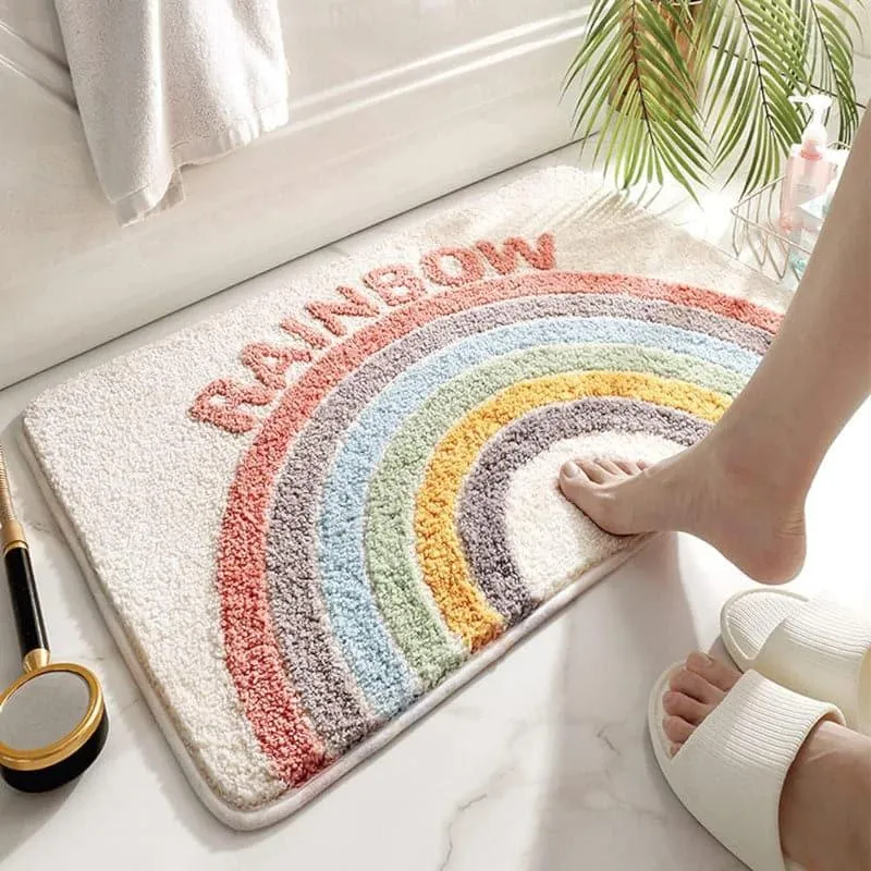 Rainbow Chill Bathmat