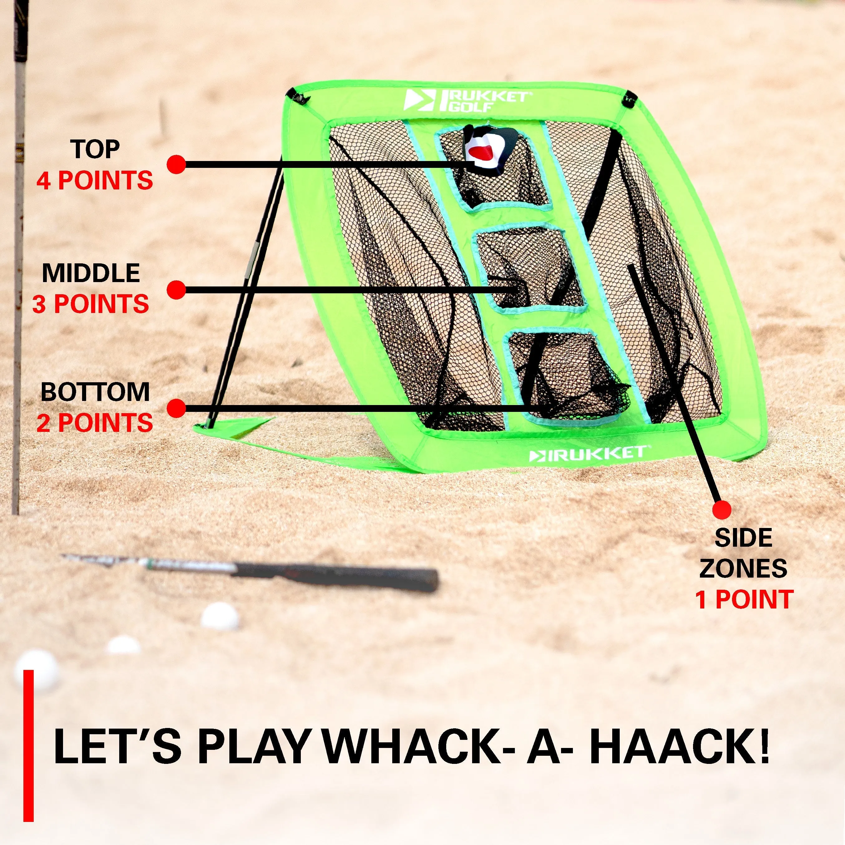 Rukket Sports WHACK-A-HAACK Golf Chipping Game