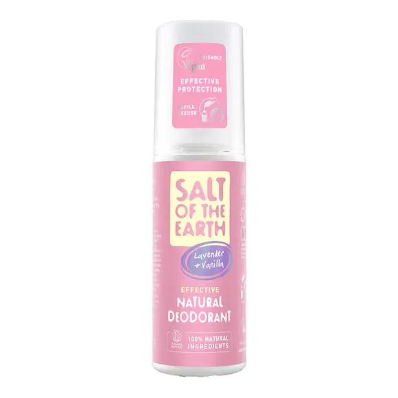 Salt of the Earth Lavender & Vanilla Natural Deodorant Spray 100ml