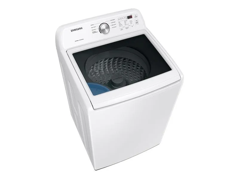 Samsung WA44A3205AW 4.4 cu. ft. Top Load Washer with ActiveWave™ Agitator and Soft-Close Lid in White