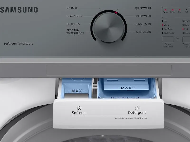 Samsung WA44A3205AW 4.4 cu. ft. Top Load Washer with ActiveWave™ Agitator and Soft-Close Lid in White