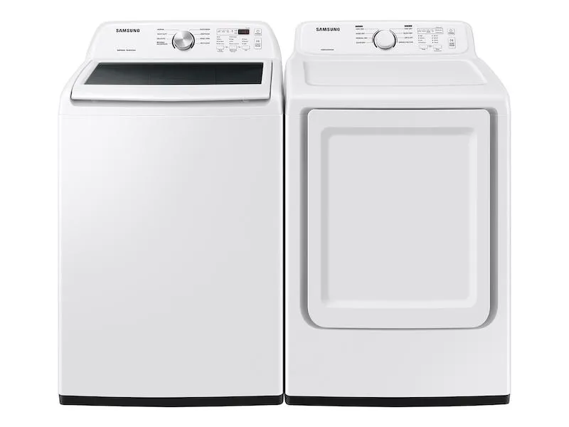 Samsung WA44A3205AW 4.4 cu. ft. Top Load Washer with ActiveWave™ Agitator and Soft-Close Lid in White