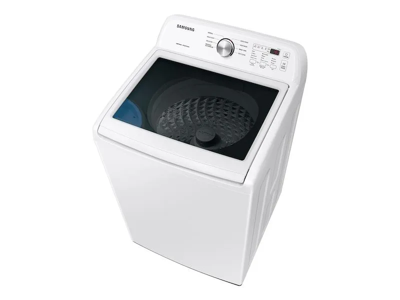 Samsung WA44A3205AW 4.4 cu. ft. Top Load Washer with ActiveWave™ Agitator and Soft-Close Lid in White