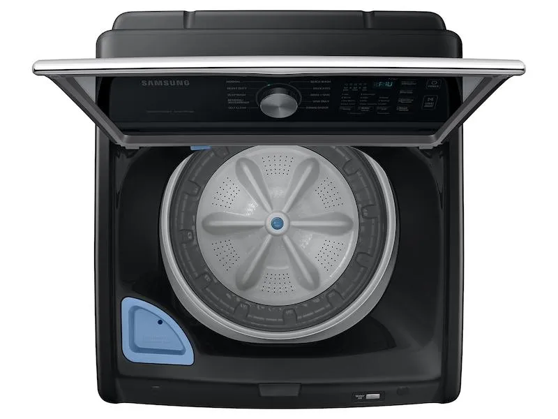 Samsung WA46CG3505AVA4 4.6 cu. ft. Large Capacity Smart Top Load Washer with ActiveWave™ Agitator and Active WaterJet in Brushed Black