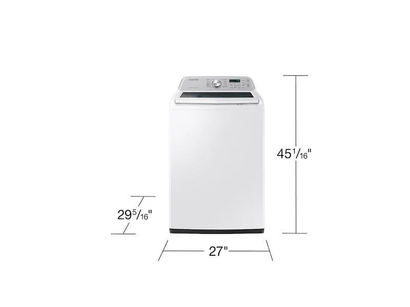 Samsung WA47CG3500AWA4 4.7 cu. ft. Large Capacity Smart Top Load Washer with Active WaterJet in White