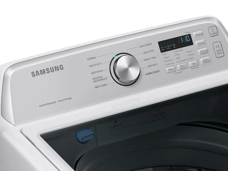 Samsung WA47CG3500AWA4 4.7 cu. ft. Large Capacity Smart Top Load Washer with Active WaterJet in White