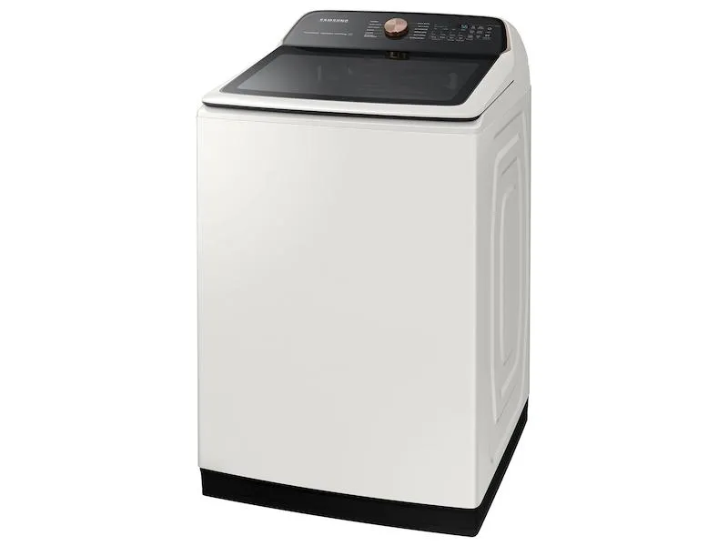 Samsung WA55A7300AE 5.5 cu. ft. Extra-Large Capacity Smart Top Load Washer with Super Speed Wash in Ivory