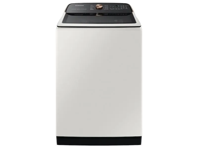 Samsung WA55A7300AE 5.5 cu. ft. Extra-Large Capacity Smart Top Load Washer with Super Speed Wash in Ivory