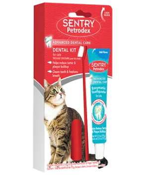 SENTRY Petrodex Dental Care Kit For Cats