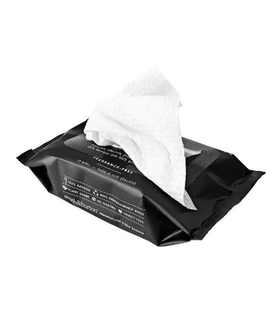 smith&burton Purifying Cleansing Wipes (Manuka Honey, Cucumber, Coconut and Vitamin E)