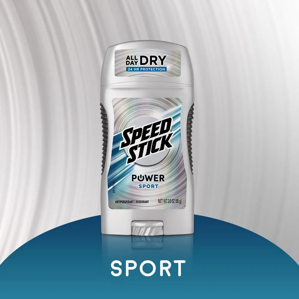 Speed Stick Anti Perspirant & Deodorant For Men Power Sport 3oz - 02220000492