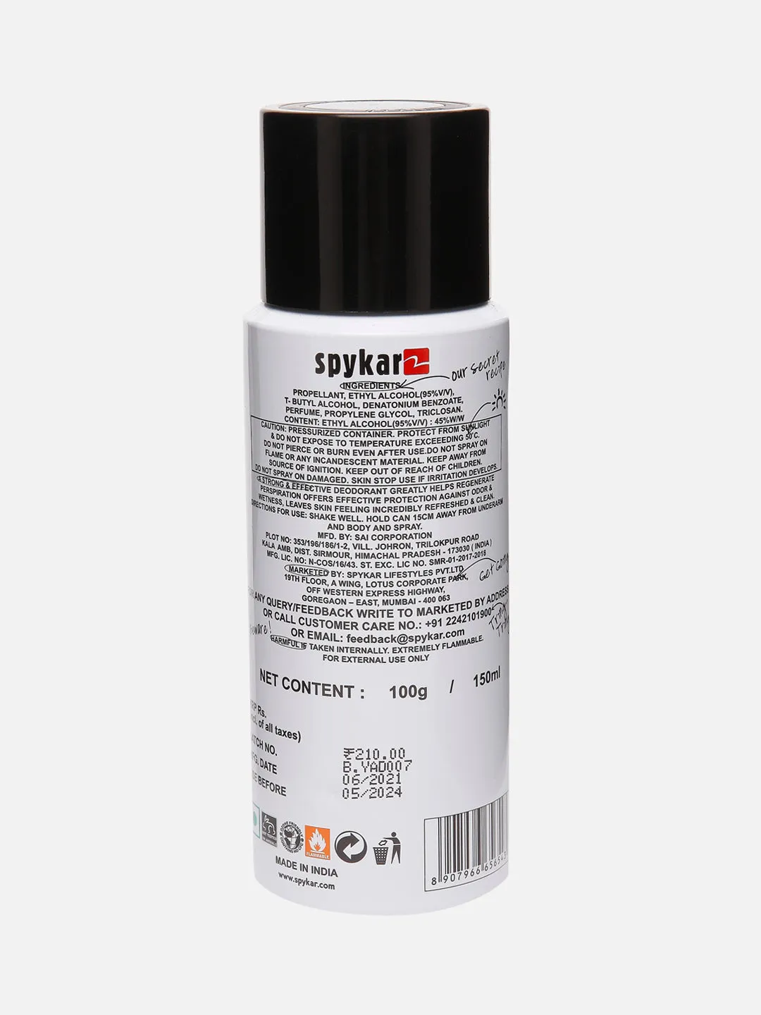 Spykar Ethernal All Day Long Deo Spray