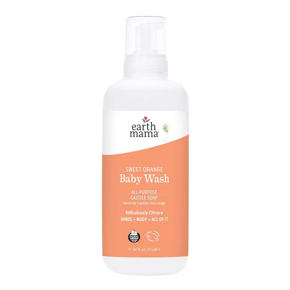 Sweet Orange Castile Baby Wash