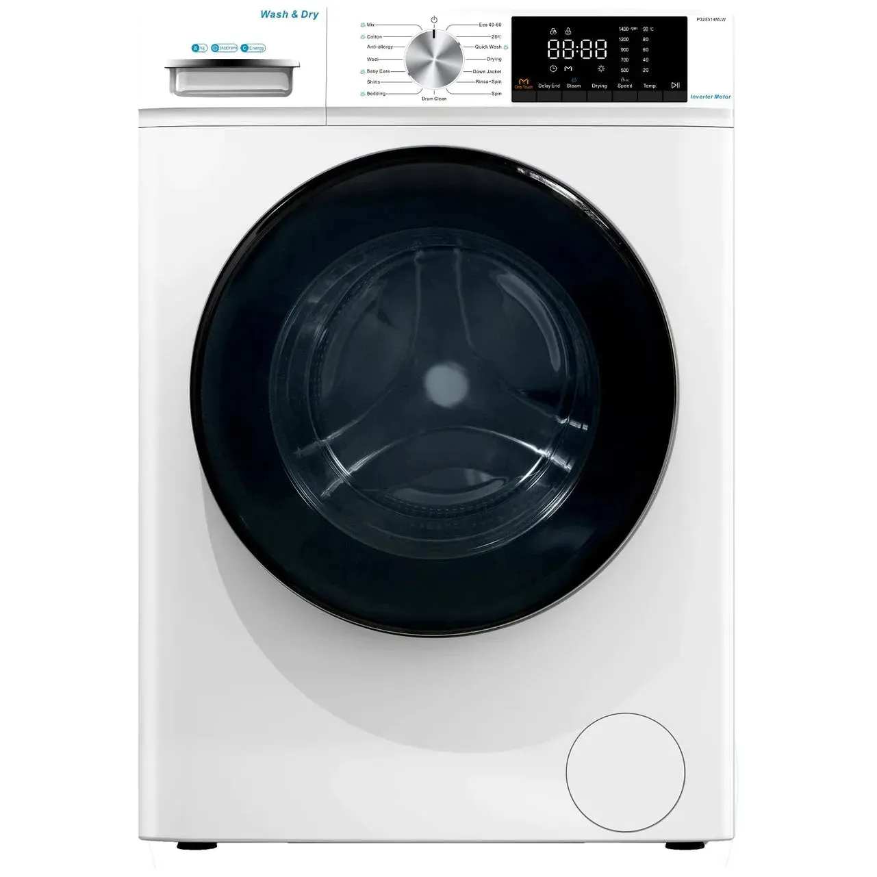 Thor 8KG/5KG 1400 RPM Freestanding Washer Dryer - White | T328514MLW