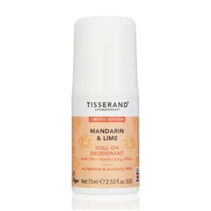 Tisserand Mandarin & Lime Roll-on Deodorant 75ml