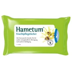 Witch hazel for hemorrhoids, wet wipes HAMETUM