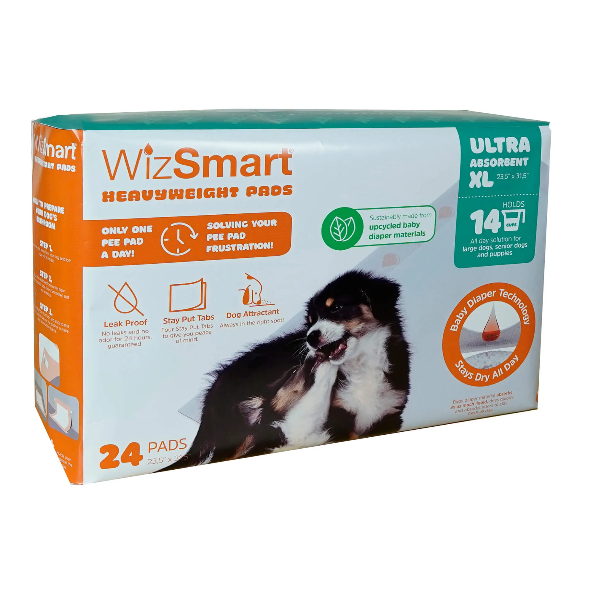 Wizsmart Heavyweight Ultra Absorbent Pads