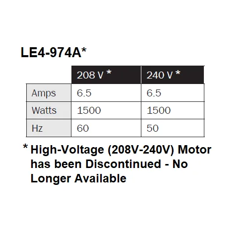 WORLD DRYER® LE4-974 (208V-240V) Electric-Aire™ Hand Dryer **DISCONTINUED** No Longer Available - Please see Advantage AD90 (Universal Voltage)